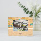 Carte Postale Tu es rouge, dis-en un. (Debout devant)