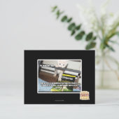 Carte Postale Tu es rouge, dis-en un. (Debout devant)