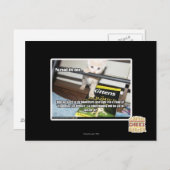 Carte Postale Tu es rouge, dis-en un. (Devant / Derrière)