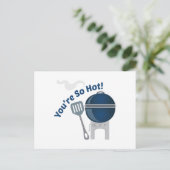 Carte Postale Tu Es Si Chaud (Debout devant)