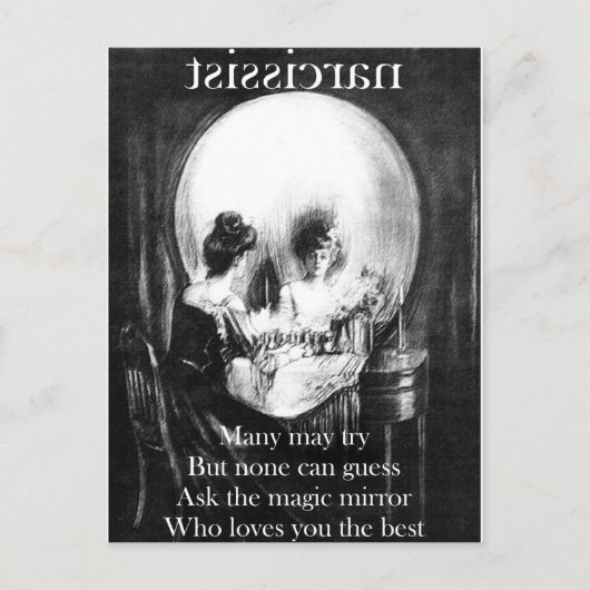 Carte Postale Tu es si vain. (Devant)