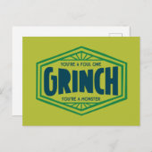 Carte Postale Tu es un fou (Devant / Derrière)