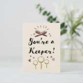 Carte Postale Tu Es Un Trésor (Debout devant)