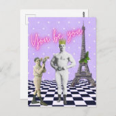 Carte Postale Tu Es Un Vintage Formidable (Devant / Derrière)