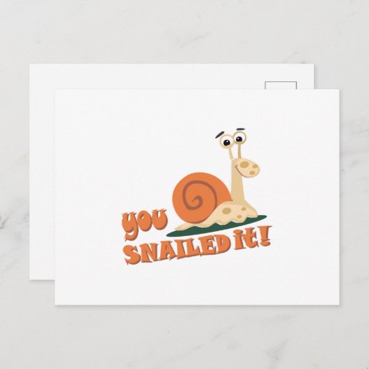 Carte Postale Tu l'as bien fait (Devant / Derrière)