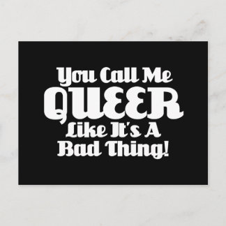 Carte Postale Tu M'Appelles Queer...