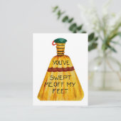 Carte Postale Tu m'as balayé de mes pieds (Debout devant)