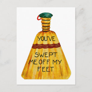 Carte Postale Tu m'as balayé de mes pieds