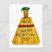 Carte Postale Tu m'as balayé de mes pieds (Devant)