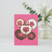 Carte Postale Tu m'as eu à Doughnut - Saint Valentin (Debout devant)