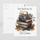 Carte Postale Tu m'as eu avec Dark Romance (Devant / Derrière)