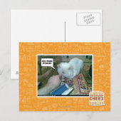 Carte Postale Tu m'as fait entrer le visage ! (Devant / Derrière)