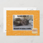 Carte Postale Tu m'as réveillé (Devant / Derrière)