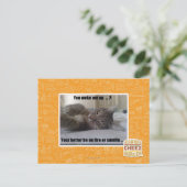 Carte Postale Tu m'as réveillé (Debout devant)