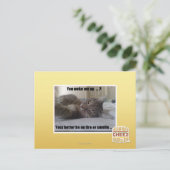 Carte Postale Tu m'as réveillé (Debout devant)