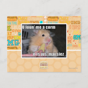 Carte Postale Tu m'as trouvé du maïs