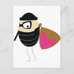 Carte Postale tu m'as volé le coeur