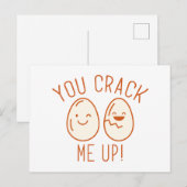 Carte Postale Tu Me Fais Craquer (Devant / Derrière)