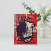 Carte Postale tu me fais mal au coeur anatomique (Debout devant)