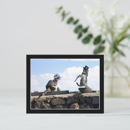 Carte Postale Tu me fais sentir comme Danser ! (Debout devant)