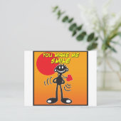 Carte Postale Tu Me Fais Sourrir (Debout devant)
