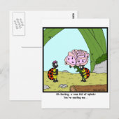 Carte Postale Tu me gâches... (Devant / Derrière)