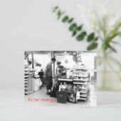 Carte Postale Tu me manque. (Debout devant)