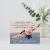 Carte Postale Tu me manques. (Debout devant)