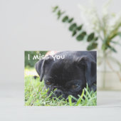 Carte Postale Tu me manques (Debout devant)