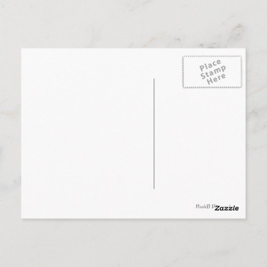 Carte Postale Tu me manques (Dos)