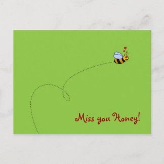 Carte Postale Tu me manques Chéri !