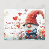 Carte Postale "Tu n'as aucune idée combien je t'aime" Saint-Vale (Devant)