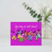 Carte Postale Tu Peux Aussi Danser ! (Debout devant)