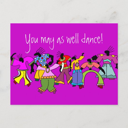 Carte Postale Tu Peux Aussi Danser ! (Devant)