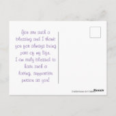 Carte Postale "Tu vas me plaisanter !" (Dos)