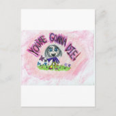 Carte Postale Tu vas mourir ! (Devant)