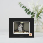 Carte Postale Tu viens voir le fort de mah ? (Debout devant)