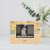 Carte Postale Tu viens voir le fort de mah ? (Debout devant)