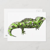 Carte Postale Tuatara Green (Devant / Derrière)