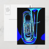 Carte Postale Tuba (Devant / Derrière)