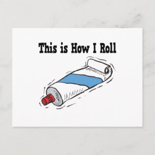 Carte Postale Tube de dentifrice que j'utilise