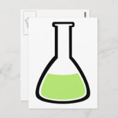 Carte Postale Tube d'essai (Devant / Derrière)