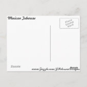 Carte Postale Tuberose mexicaine # 3 (Dos)