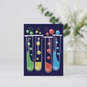 Carte Postale Tubes à essai (Debout devant)
