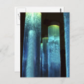 Carte Postale Tubes bleus (Devant / Derrière)