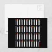 Carte Postale Tubes de phlébotomie (Devant / Derrière)