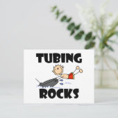 Carte Postale Tubing Rocks T-shirts et cadeaux (Debout devant)