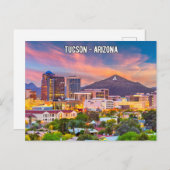 Carte postale Tucson Arizona (Devant / Derrière)