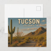 Carte postale Tucson Arizona (Devant / Derrière)