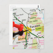 Carte Postale Tucson, Arizona (Devant / Derrière)